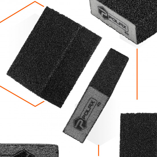 Губка шліфувальна P40 Polax пряма 100х70х25 мм (54-228)