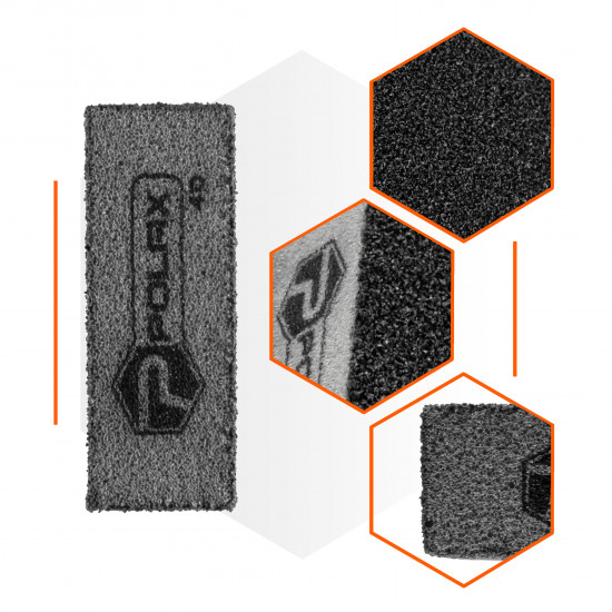 Губка шліфувальна P40 Polax пряма 100х70х25 мм (54-228)