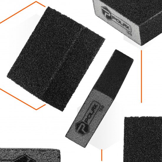 Губка шліфувальна P150 Polax пряма 100х70х25 мм (54-229)