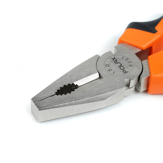 Плоскогубці - пасатижі Polax комбіновані 180 мм Cr-V (35-002)