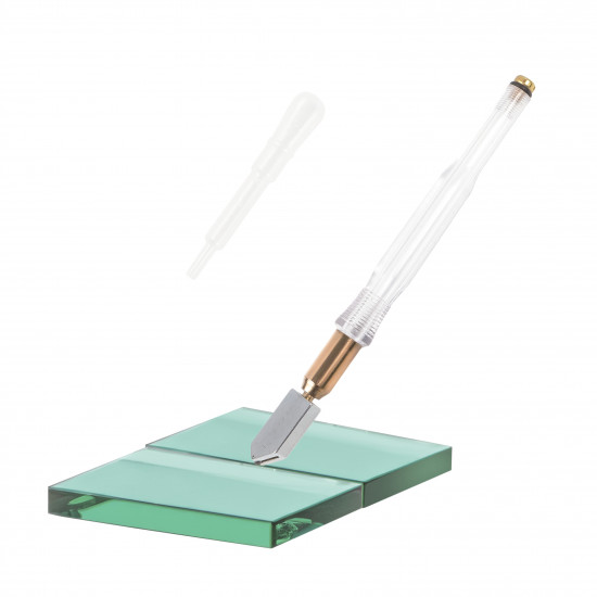 Склорез Polax масляный, ручной с 1 роликом (34-002)