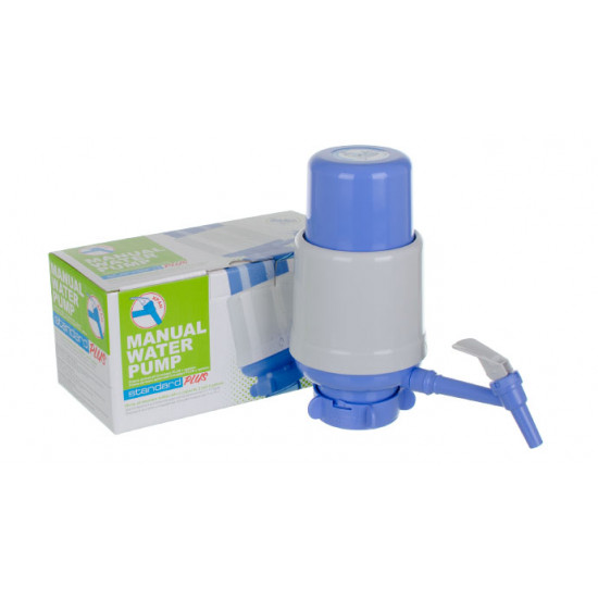 Помпа для води механічна Віапласт Lilu Standart Plus із краником та гайкою для бутелей 11-19 л. (0007)