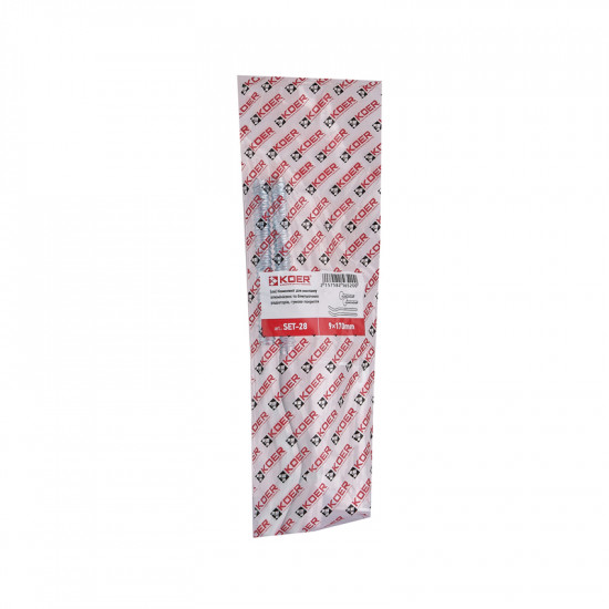 Комплект для монтажа алюминиевых и биметаллических радиаторов Koer SET-28 9x170mm резиновое покрытие (KR5)