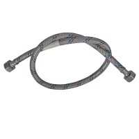 Гибкий шланг для подключения воды гайка 1/2'' - гайка 1/2'' (60 см) Zerix (ZX1552)