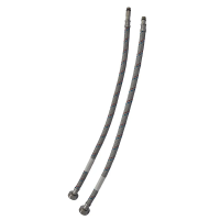 Гнучкі шланги для змішувача гайка 1/2'' - Штуцер M10 (50 см) 2 шт Zerix (ZX1573)