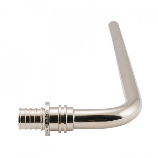 Трубка Г-подібна для приєднання радіатора Koer KA.D16-500 - 16(2.2mm) x 15-500mm (KR4904)