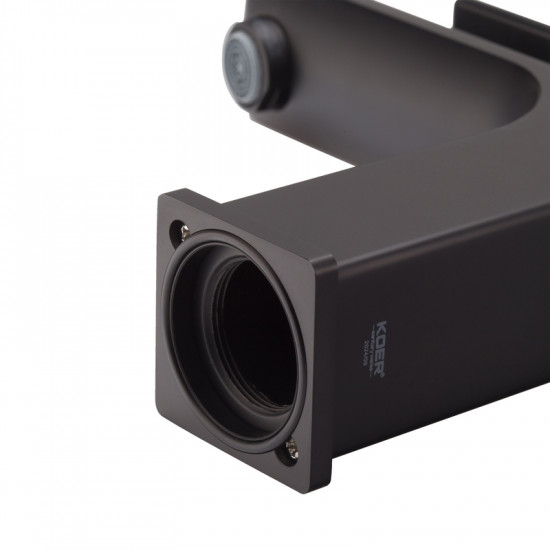 Змішувач для умивальника Koer KB-10010-05 (Колір чорний) (KR3479)