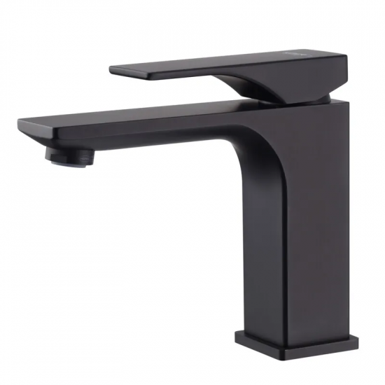 Змішувач для умивальника Koer KB-10010-05 (Колір чорний) (KR3479)