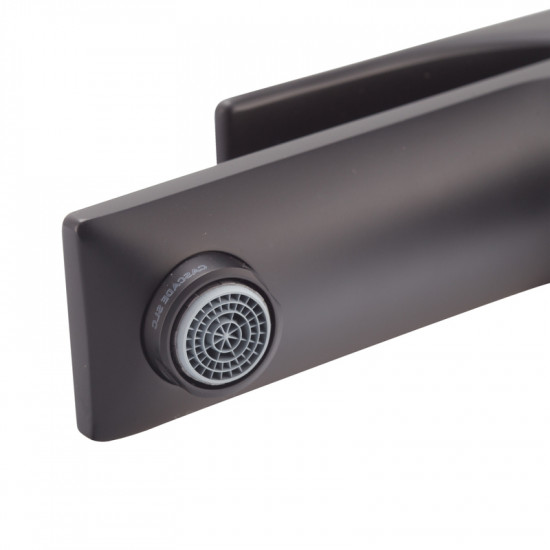 Змішувач для умивальника Koer KB-10010-05 (Колір чорний) (KR3479)