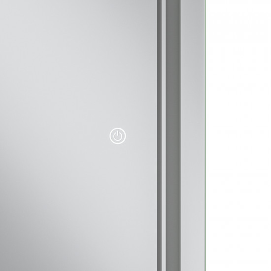 Зеркало Mixxus Premium QUADRO MR20-90x70-REVERSE (LED Touch, Anti-fog, диммер) (MP6621)