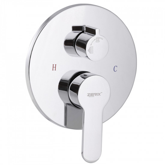 Встроенная душевая система с смесителем и тропическим душем Zerix LR2403-2 (LL1210) Встроенная душевая система с смесителем и тропическим душем Zerix LR2403-2 (LL1210)