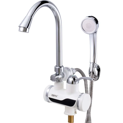 Проточний водонагрівач ZERIX ELW08-E (з індик. темп.) (ZX0454)