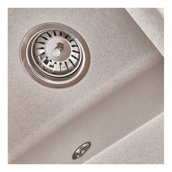 Мийка Zerix ZS-6250S-06 Beige (ZX4589)