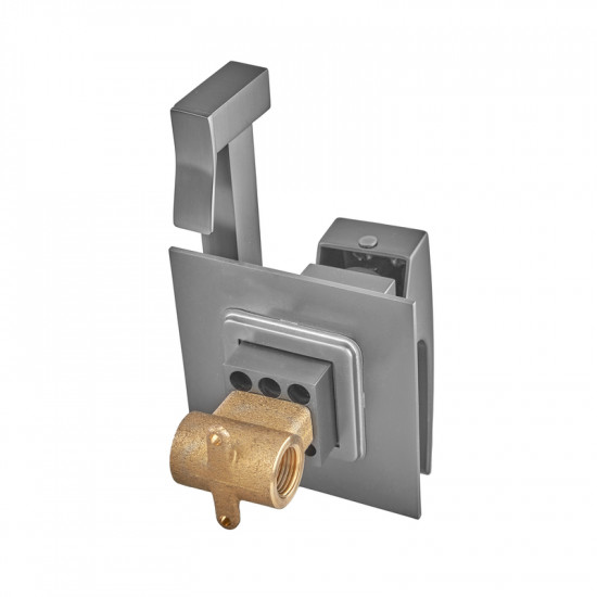 Змішувач для гігієнічного душу Koer KB-23007-07 (Колір графіт) (KR5163)