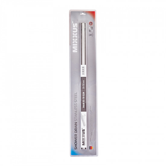 Душовий трап із нержавіючої сталі SUS304 Mixxus drain-05-70-Slim (30x700 мм) (MI6166)