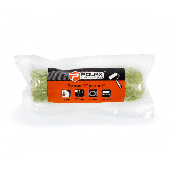 Валик "Синтекс" 6х30х150 мм Polax (16-004)