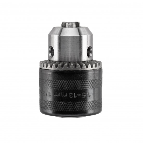 Патрон для дриля з ключем 1.5-13мм 1/2-20UNF, Polax (55-001) Патрон для дриля з ключем 1.5-13мм 1/2-20UNF, Polax (55-001)