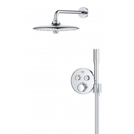 Прихована душова система з Euphoria 260 Grohe Grohtherm SmartControl (34867000)