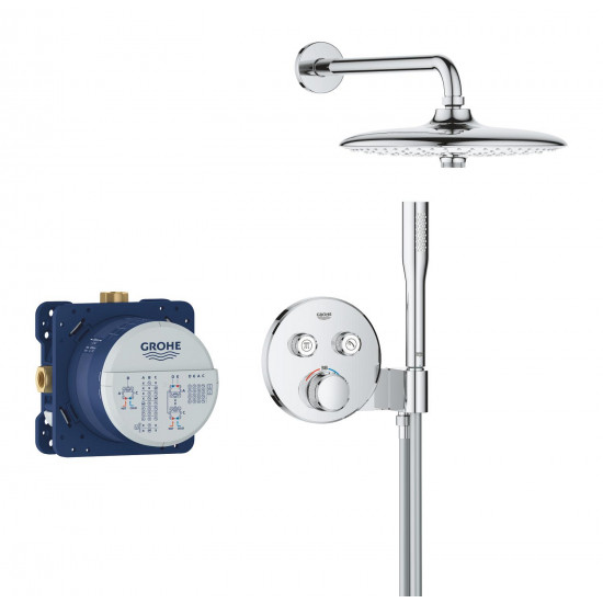 Прихована душова система з Euphoria 260 Grohe Grohtherm SmartControl (34867000)