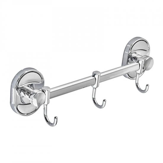 Планка з трьома рухомими гачками Zerix AFB-0115-3 (ZX5051)