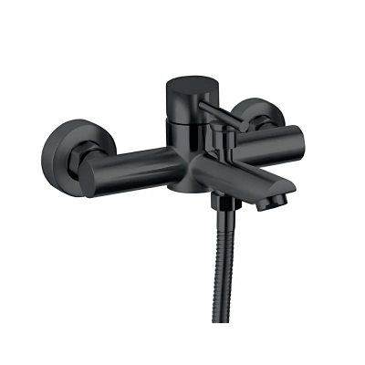 Змішувач для ванни з нерж. сталі Zerix DAX-142 Black SUS304 (кол. чорний) (ZX4823)