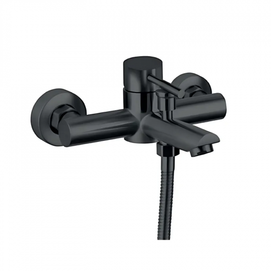 Змішувач для ванни з нерж. сталі Zerix DAX-142 Black SUS304 (кол. чорний) (ZX4823)