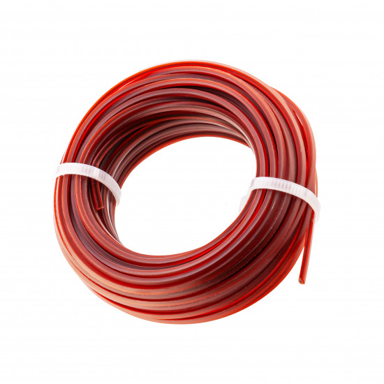 Жилка для тримера "Квадрат з кордом" 2 мм Polax 15 м (70-079)