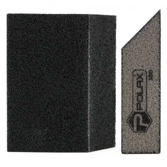 Губка шліфувальна P180 Polax кутова 110х90х25 мм (54-186)