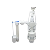 Комплект арматуры Zerix АК-01-B спускная 1-реж. и наполнительная с боковым подводом (ZX5163)