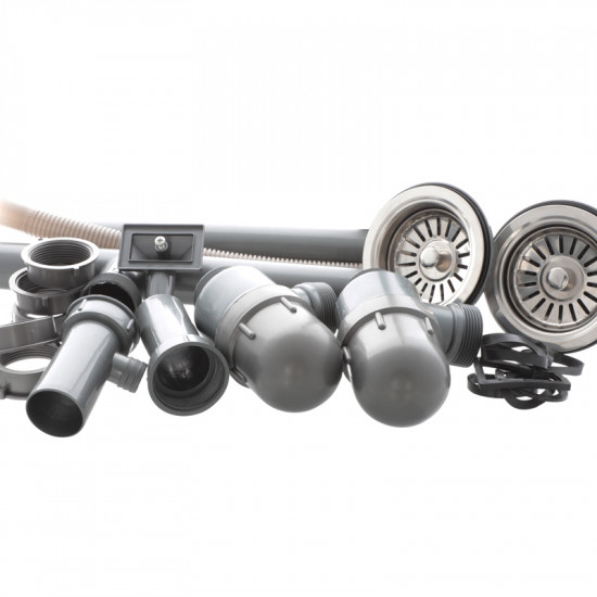 Кухонная мойка накладная Zerix Z8060B-08-180E (Satin) (ZX1620)