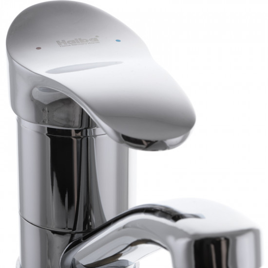 Змішувач для умивальника Haiba Eris 555 (15 см) (HB0814)