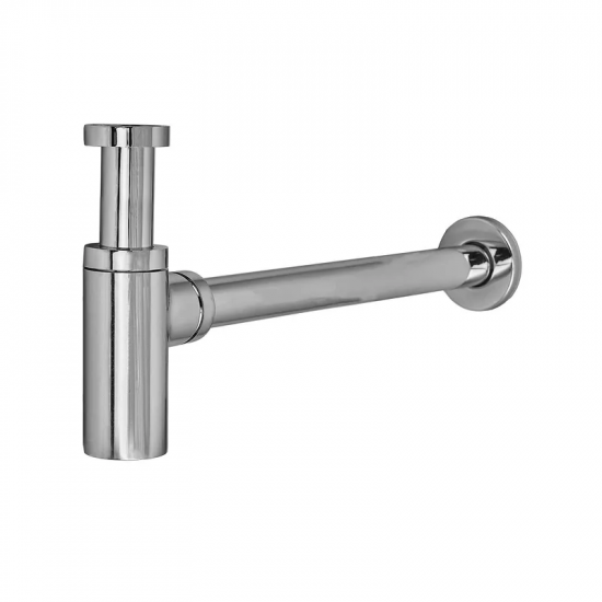 Сифон для умивальника Koer BT-01-01 1 1/4'' (Колір хром) (KR3407)