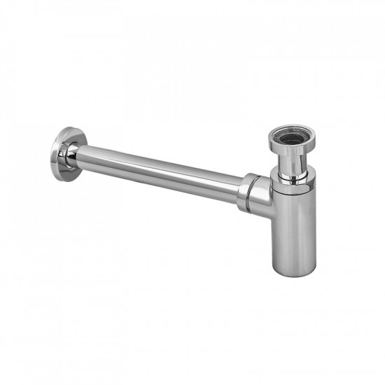 Сифон для умивальника Koer BT-01-01 1 1/4'' (Колір хром) (KR3407)