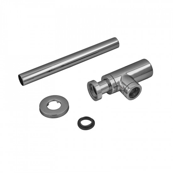 Сифон для умивальника Koer BT-01-01 1 1/4'' (Колір хром) (KR3407)