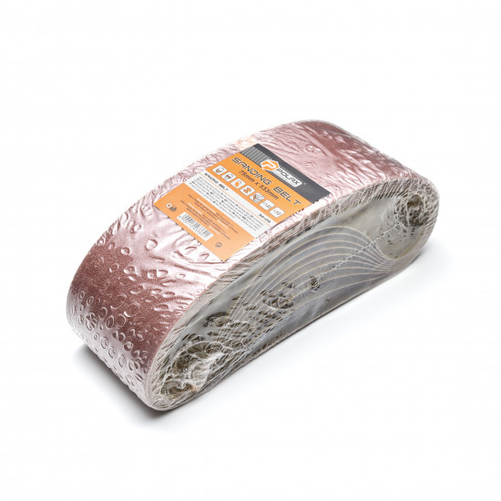 Шліфувальна стрічка нескінченна Polax для стрічкових шліфувальних машин 75*533 мм зерно К120 (54-019)