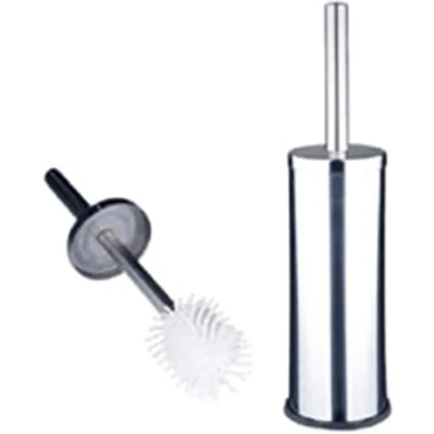 Ершик для унітазу Zerix Rich ME03CS із силіконовою щіткою (ZX4640)