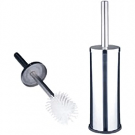 Ершик для унітазу Zerix Rich ME03CS із силіконовою щіткою (ZX4640)