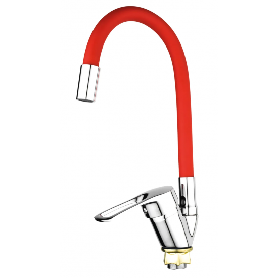 Змішувач для кухні Mixxus FANY 011 (Nut) Refl.Red (без підведення) (MI6290)