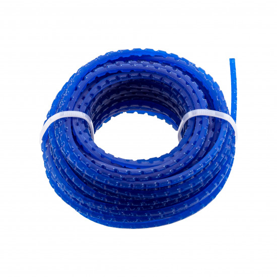 Жилка для тримера "Пила" 3 мм Polax 15 м (70-088)