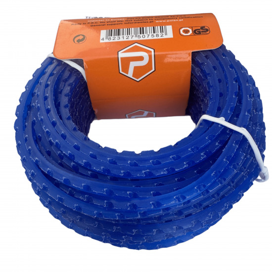 Жилка для тримера "Пила" 3 мм Polax 15 м (70-088)