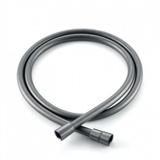 Шланг для душу Koer KB-0804-150-07 (силіконовий 150 см) (Колір графітовий) (KR4811)