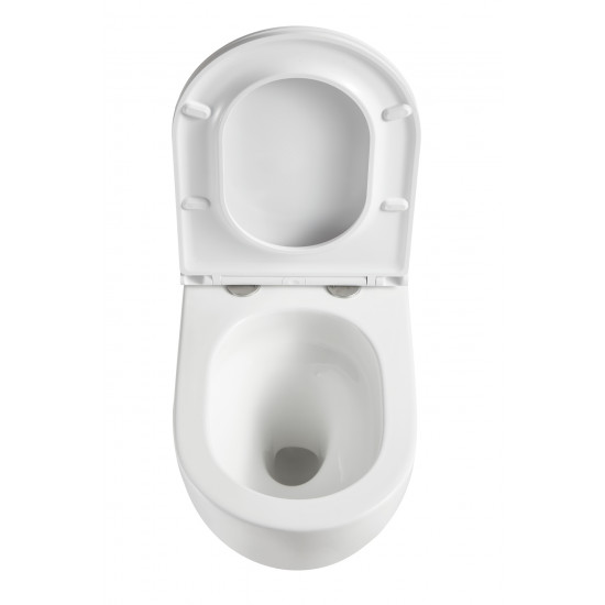 Унітаз підвісний Mixxus Premium Ellipse-0303-T3 520x365x360mm, система змиву Tornado 3.0 (MP6465)