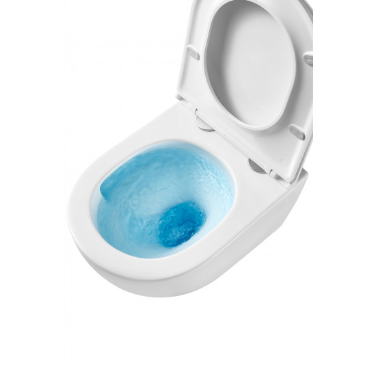 Унітаз підвісний Mixxus Premium Ellipse-0303-T3 520x365x360mm, система змиву Tornado 3.0 (MP6465)