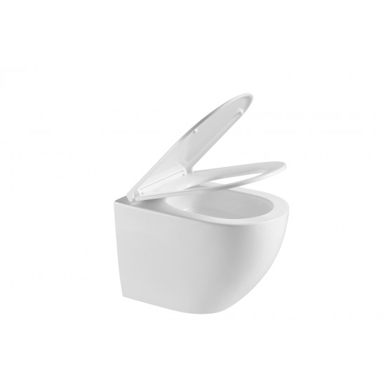 Унітаз підвісний Mixxus Premium Ellipse-0303-T3 520x365x360mm, система змиву Tornado 3.0 (MP6465)