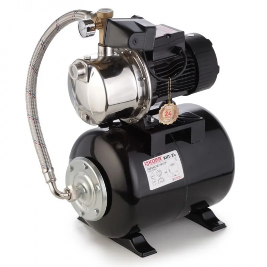 Насосна станція Koer Auto JS-600 Н=40М, Q=2,7кбМ, P=600 Вт, 1"x1"(з п'ятірником) (KP2898)