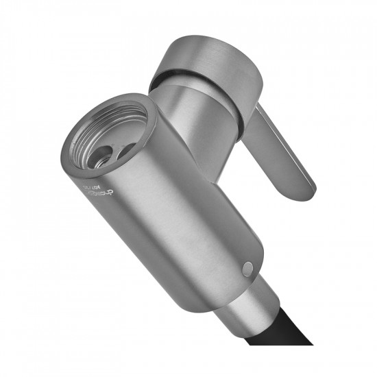 Змішувач для кухні з силіконовим виливом Champion EZA-011 Graphite REFL.Black з нерж.сталі