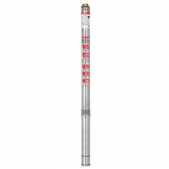 Насос для скважин центробежный Koer 3SDM 2/27 + 50M + пульт (KP2624)