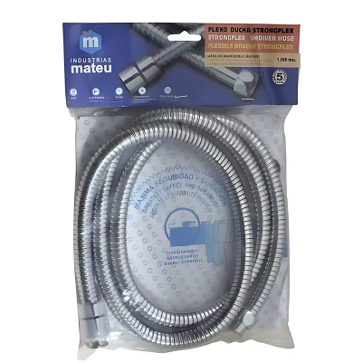 Шланг MATEU D-15 хром розтяжний 150см (HO0040)
