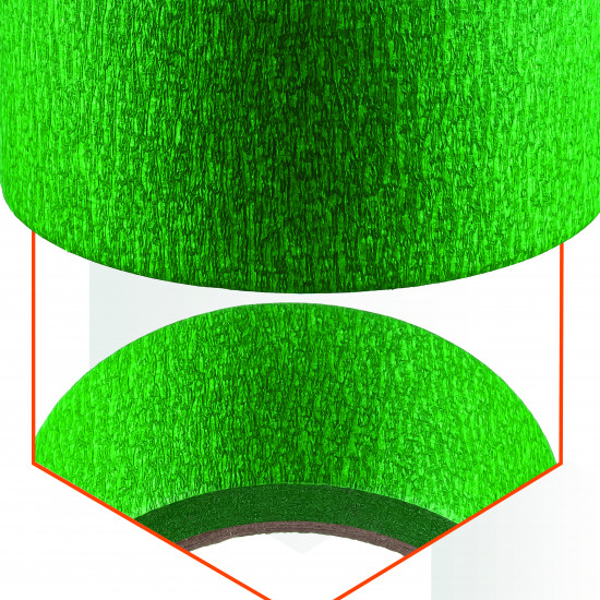 Малярна клейка стрічка Polax для фактурних поверхонь 48 мм х 40 м (101-159)