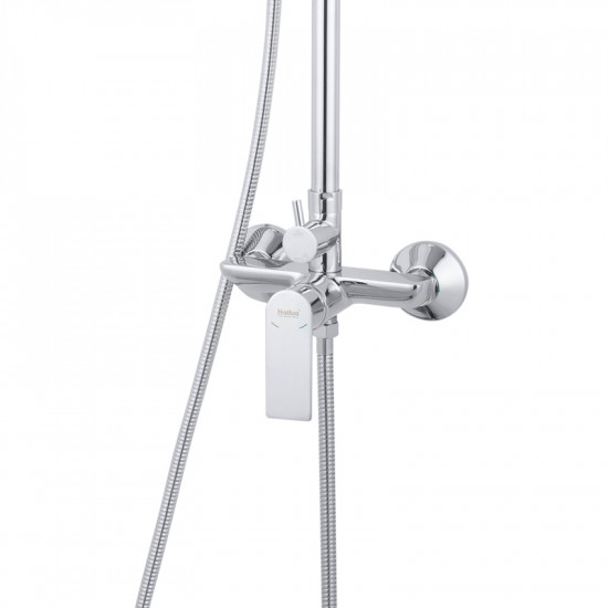 Душова колона зі змішувачем і подовжувачем Haiba Alex 003-J (HB0924) Душова колона зі змішувачем і подовжувачем Haiba Alex 003-J (HB0924)